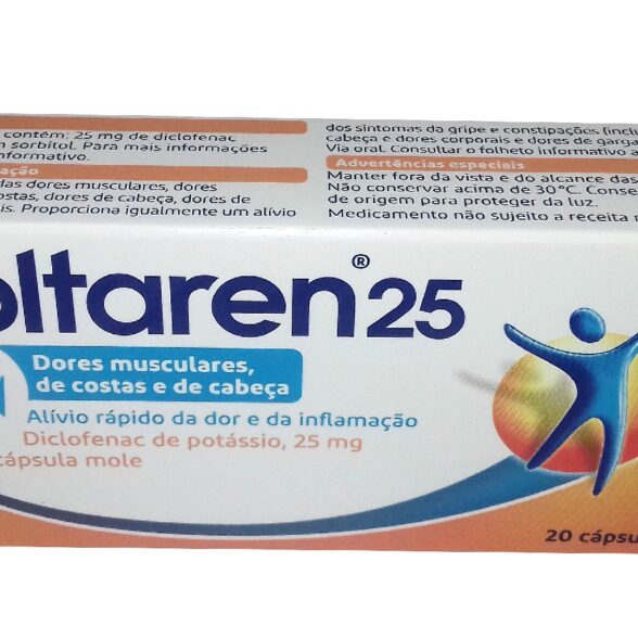 Voltaren 25, 25 mg x 20 cáps mole