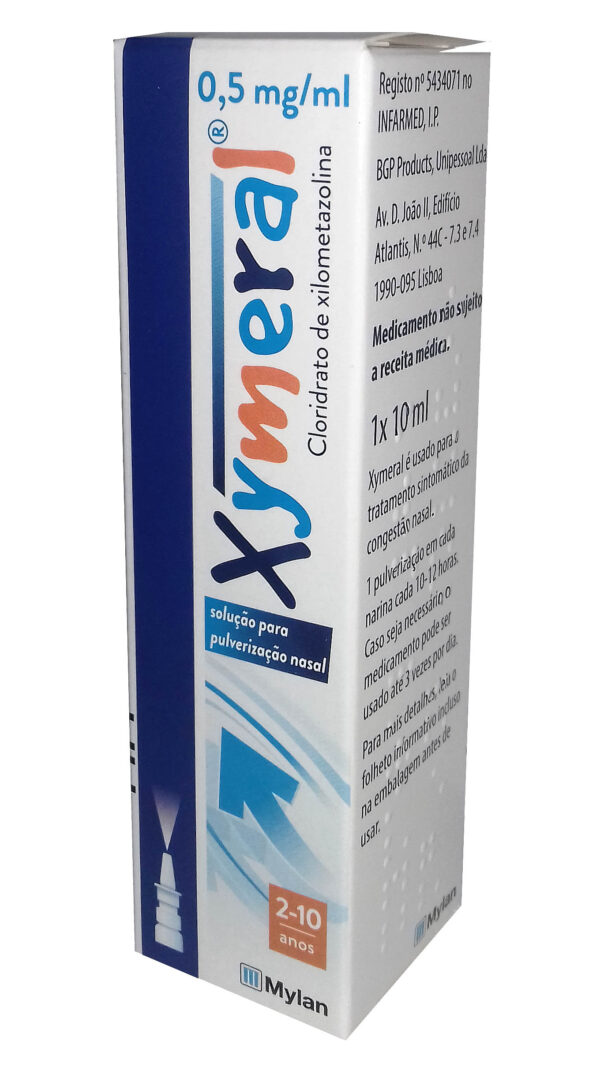 Xymeral, 0,5 mg/mL-10mL x 1 sol pulv nasal