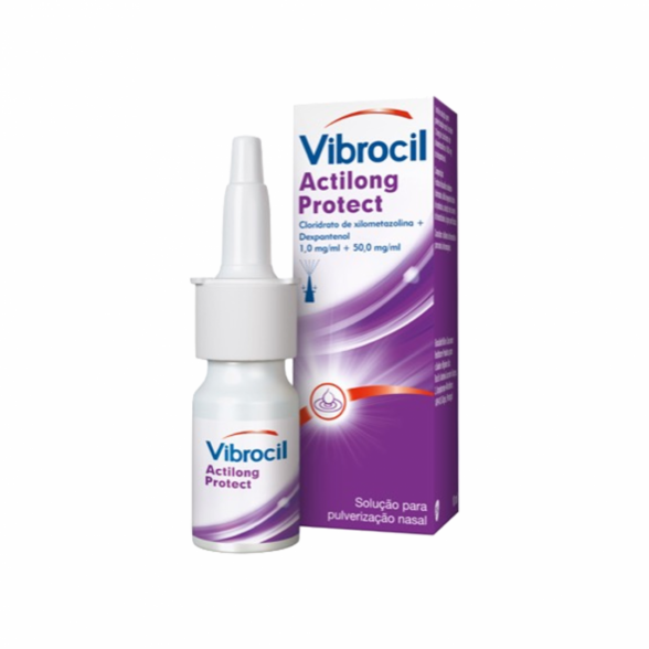 Vibrocil ActilongProtect, 1/50 mg/mL-15mL x 1 sol pulv nasal