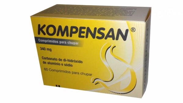 Kompensan, 340 mg x 60 comp mast