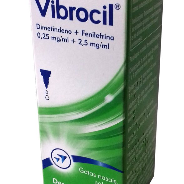 Vibrocil (15 mL), 0,25/2,5 mg/mL x 1 sol nasal conta-gotas