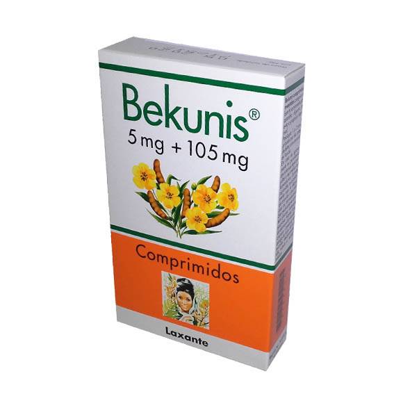Bekunis, 105/5 mg x 40 comp rev