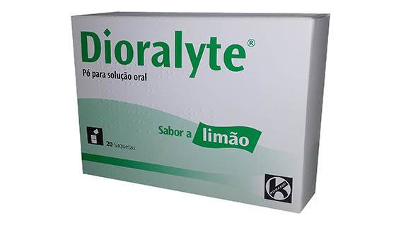 Dioralyte (Sabor Limão) x 20 pó sol oral saq