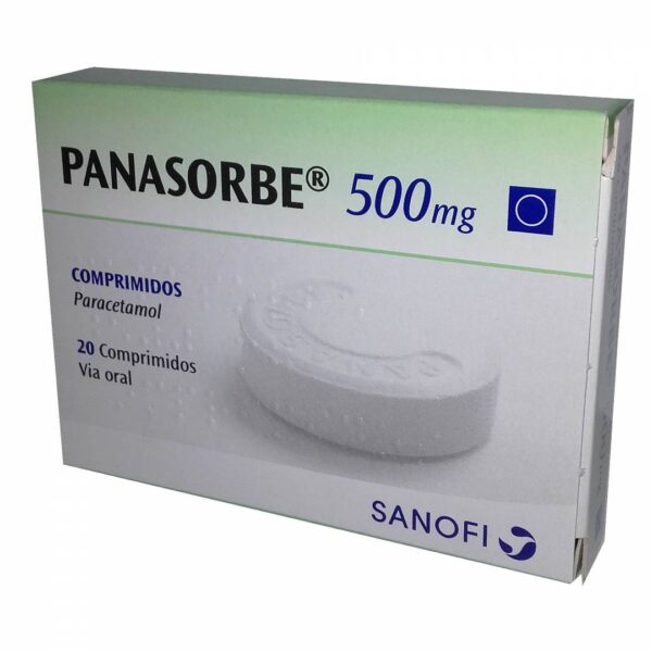 Panasorbe, 500 mg x 20 comp