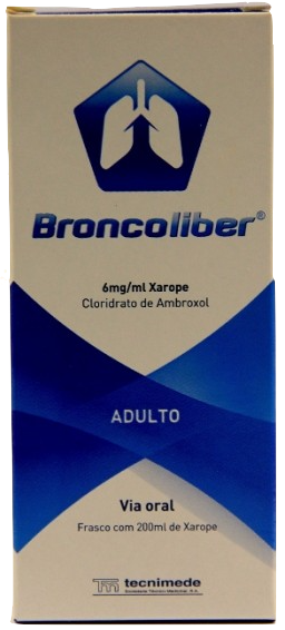 Broncoliber, 6 mg/mL-200 mL x 1 xar medida