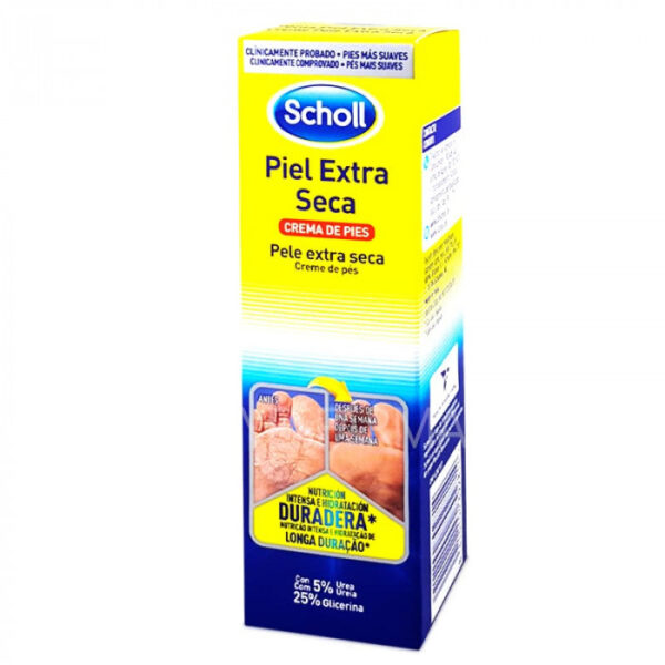 Scholl Creme Pés Pele Extra Seca 75ml