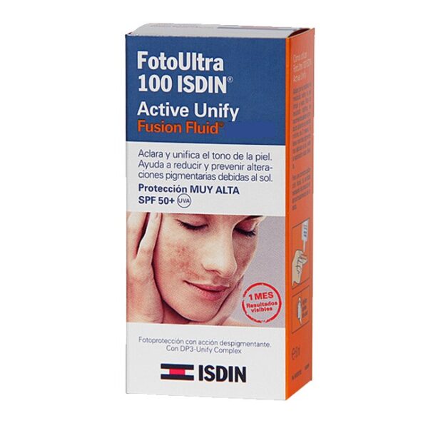 ISDIN Foto Ultra 100 Active Unify Fusion Fluid FPS 50+ 50ml