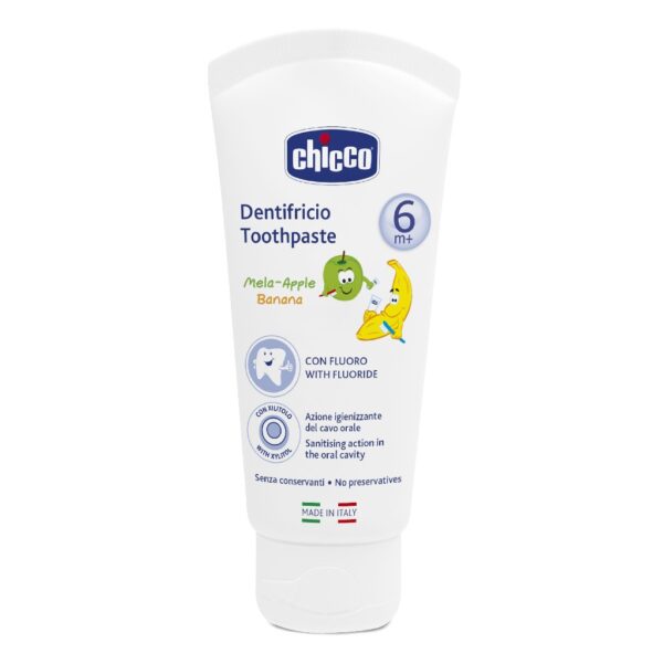 Chicco Pasta de Dentes Maçã-Banana 6M+