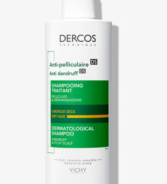 Champô Anticaspa Dercos Seca 390ml