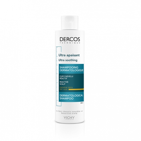 Dercos Ultra-Apaziguador Champô Cabelo Seco 200ml