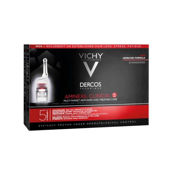 Dercos Aminexil Clinical Homem Ampolas x42