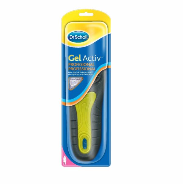 Palmilha Scholl GelActiv Profissional Mulher x2