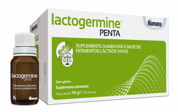 Lactogermine Penta Solução Oral 8ml x10