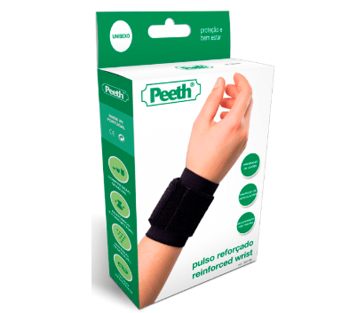 Pulso Elástico Peeth Reforçado N551 Preto Médio